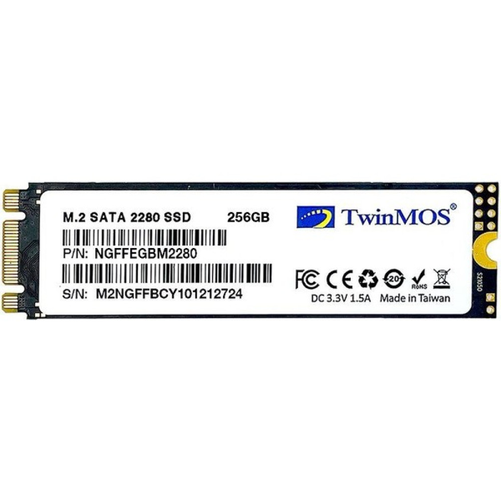 Twinmos 256 GB Twınmos M.2 Sata3 580/550 NGFFEGBM2280 SSD / Solid State Drive Fiyatı