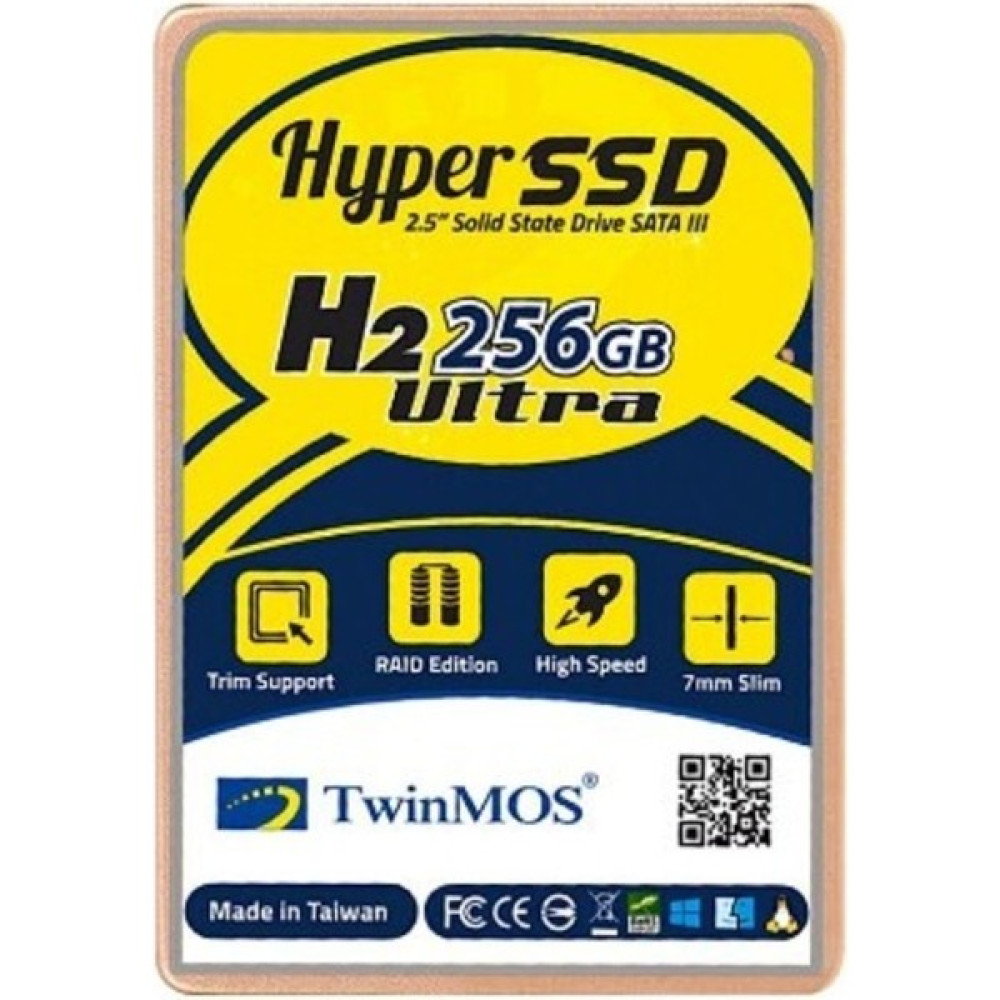 Twinmos 256GB 2.5" Sata3 SSD (580MB-550MB/S) 3dnand TM256GH2UGL SSD Disk SSD / Solid State Drive Fiyatı