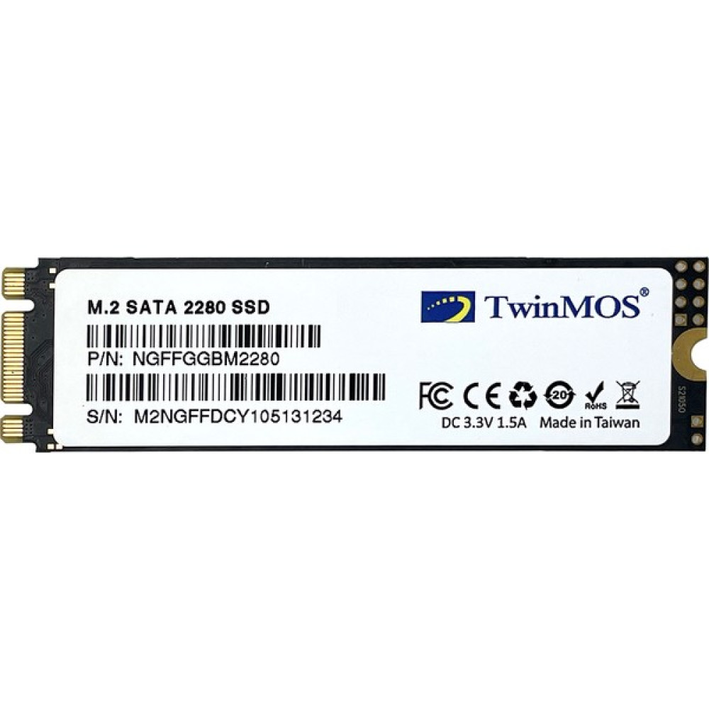 TwinMOS 256GB M.2 2280 SATA3 SSD 580Mb-550Mb/s (NGFFEGBM2280) SSD / Solid State Drive Fiyatı
