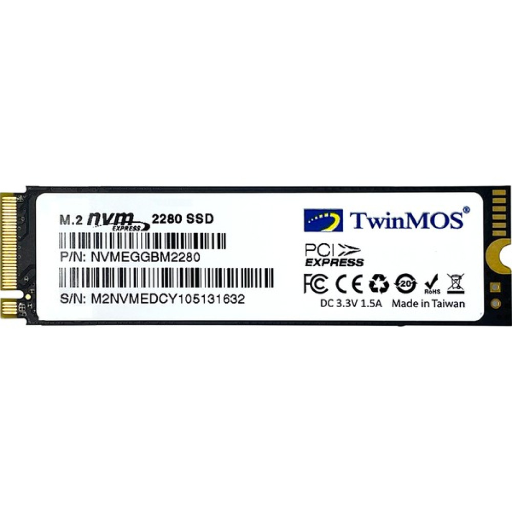 TwinMOS 256GB M.2 PCIe NVMe SSD 2455Mb-1832Mb/s (NVMeEGBM2280) SSD / Solid State Drive Fiyatı