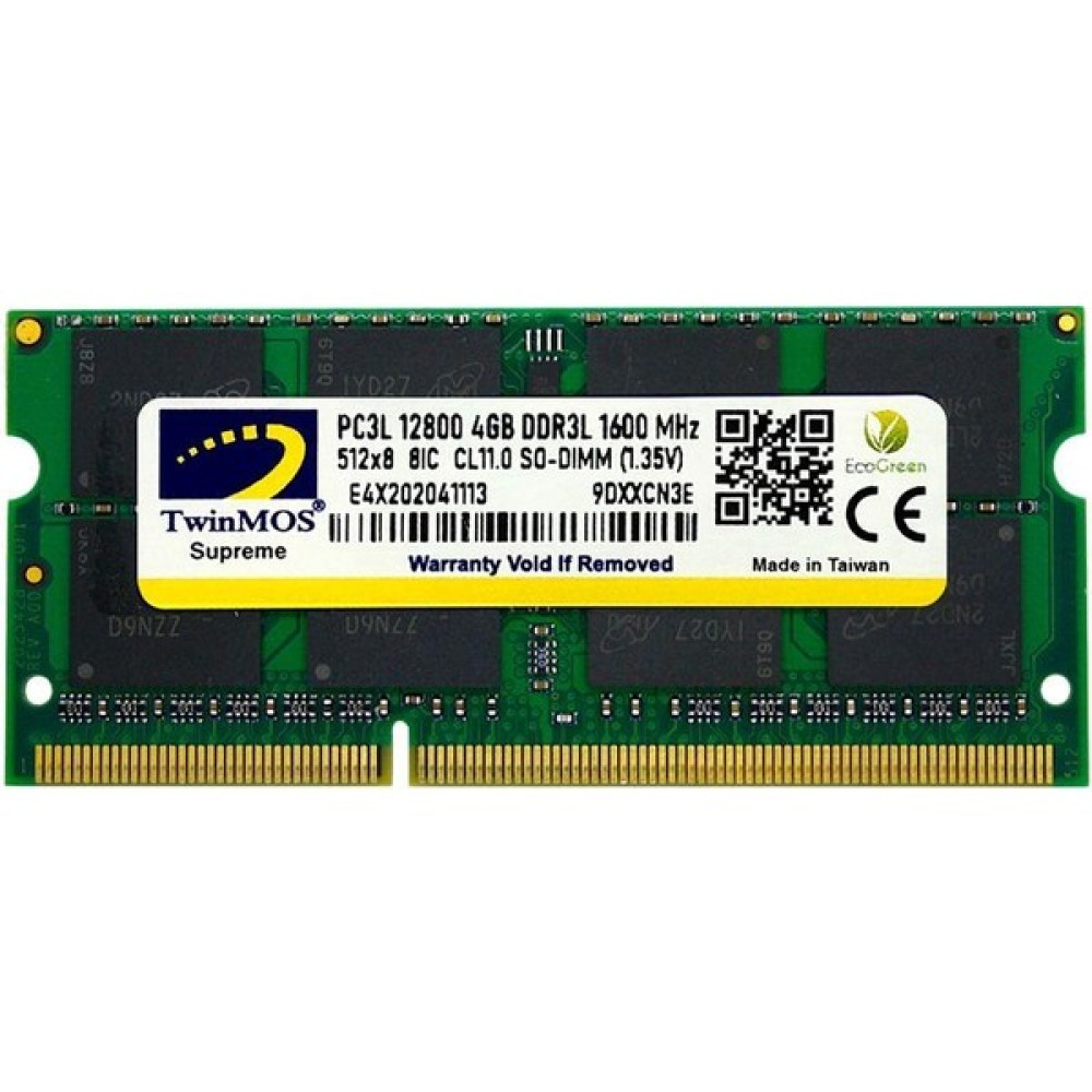 Twinmos 4 GB Ddr3 1600 Twınmos 1.35 CL11 Nb MDD3L4GB1600N RAM Bellekler Fiyatı