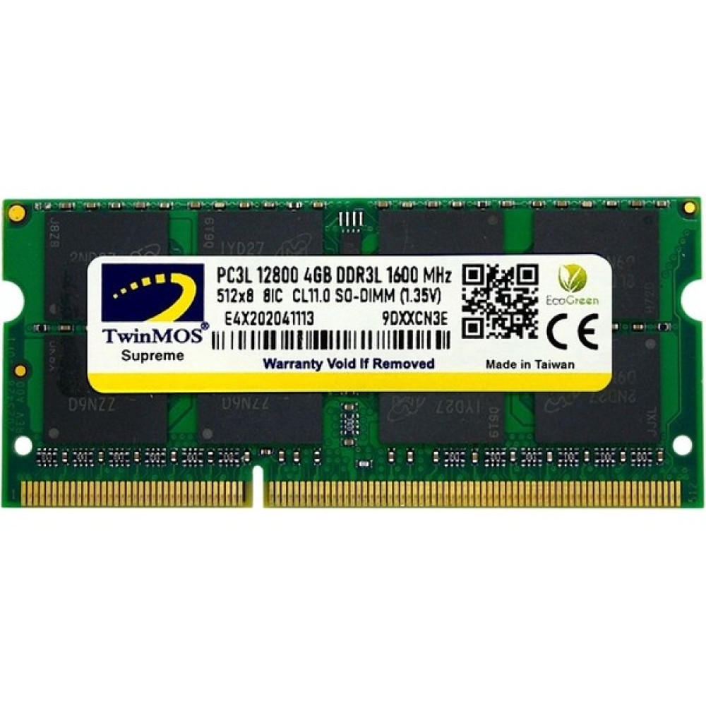 Twınmos 4gb 1600MHZ Ddr3 1.35V Notebook Ram MDD3L4GB1600N RAM Bellekler Fiyatı