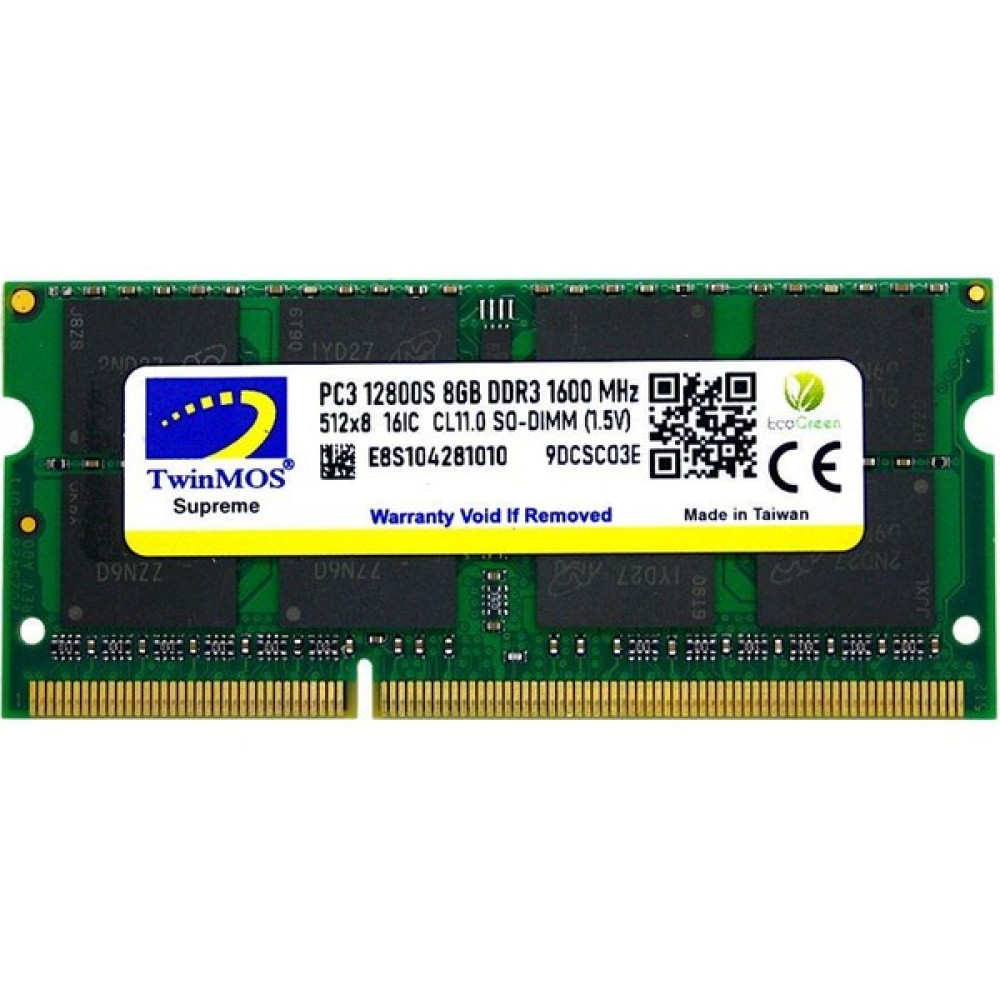 Twinmos 8 GB Ddr3 1600 Twınmos 1.5 Nb MDD38GB1600N RAM Bellekler Fiyatı