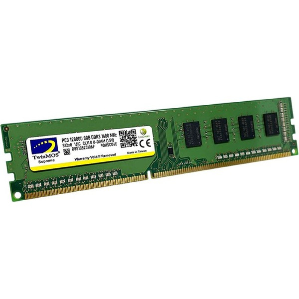 TwinMOS DDR3 8GB 1600MHz 1.5V Desktop Ram (MDD38GB1600D) RAM Bellekler Fiyatı