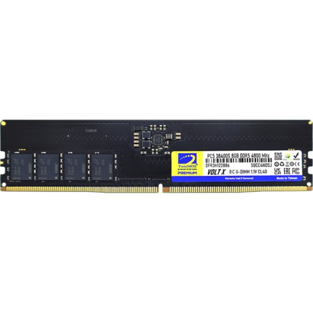 Twinmos Ddr5 8gb 4800MHZ CL40 Desktop Ram (TMD58GB4800U40) RAM Bellekler Fiyatı