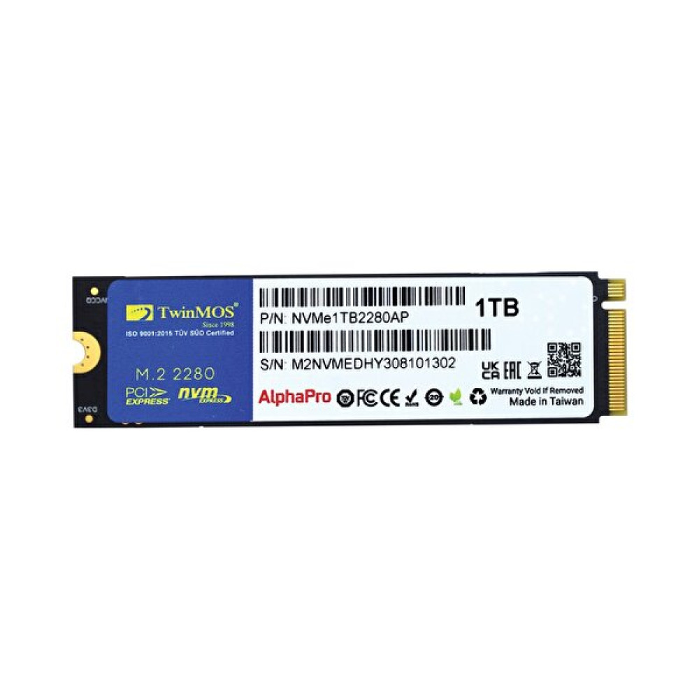 TwinMOS Nvme1Tb2280Ap 3600-3250 MB/s TLC 3Dnand 1 TB M.2 PCIe Gen3 NVMe SSD SSD / Solid State Drive Fiyatı