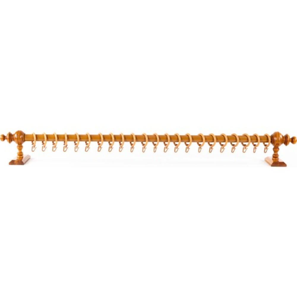 Twins Decorative Gifts Meşe Raysız Ahşap Rustik Perde Askısı - 100 CM Perde Aksesuarı Fiyatı