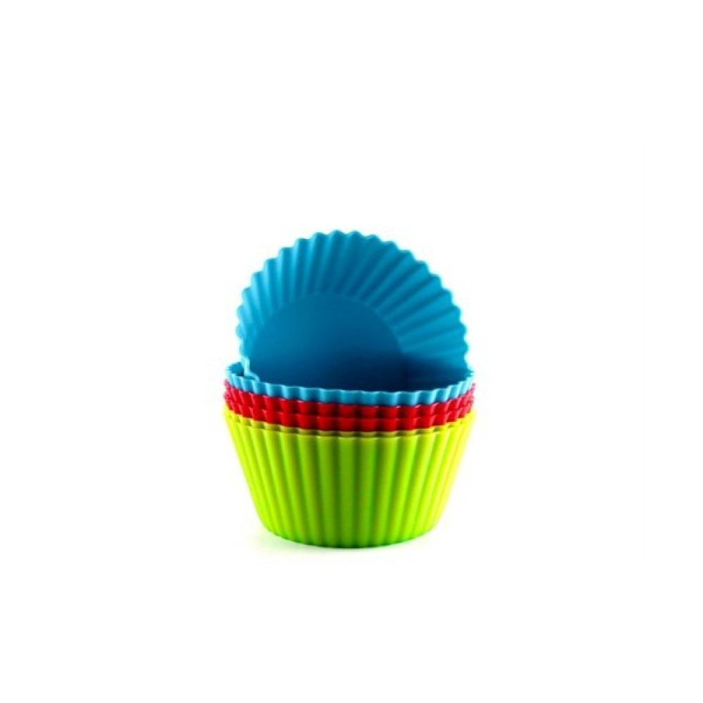 Twinz Silikon Renkli 6'Lı Muffin Ve Kek Kalıbı Kek Kalıpları Fiyatı