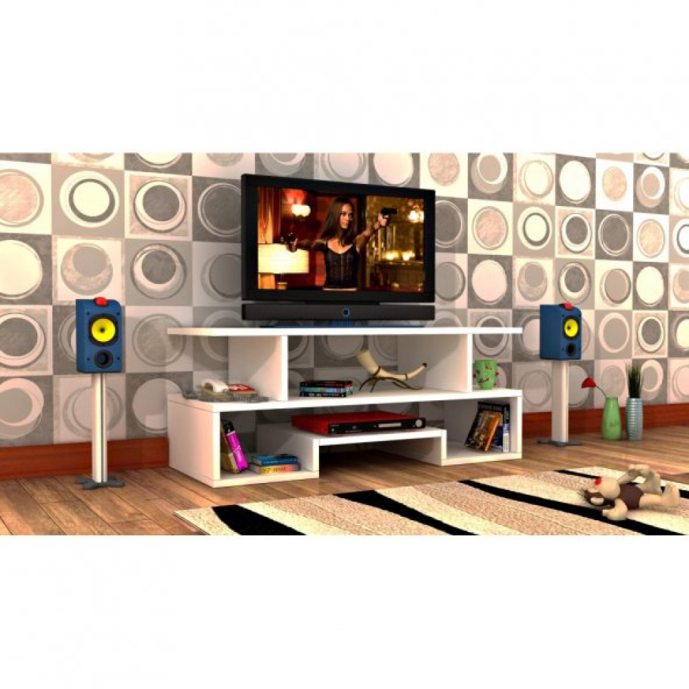 Twist 3 Tv Unitesi Beyaz Tv Ünitesi / Sehpası Fiyatı