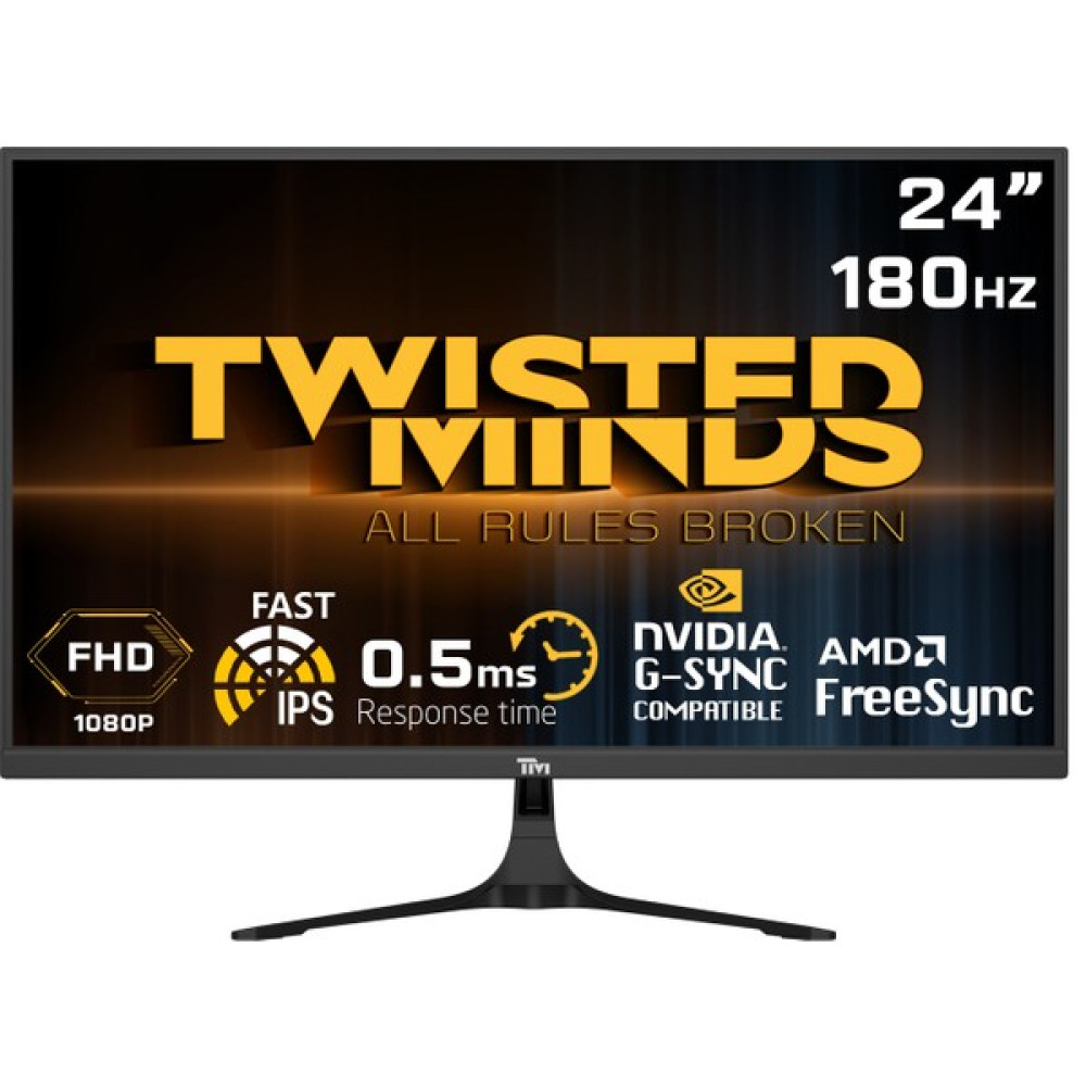 Twısted Mınds 23,8" TM24FHD180IPS Fhd 180HZ 0,5ms HDMI Dp HDR10 Fast IPS Çerçevesiz Gamıng Monitör Monitör Fiyatı
