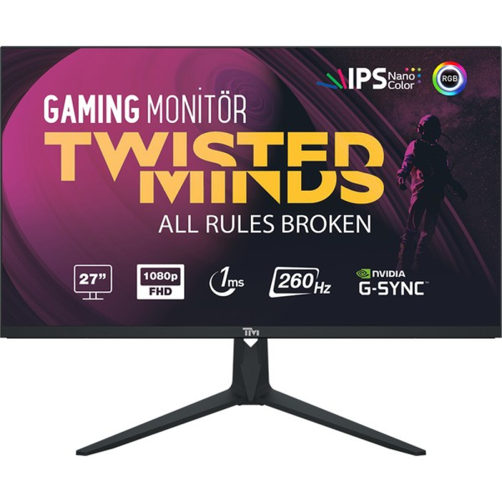 Twısted Mınds 27 TM27PG Fhd 260Hz 1ms HDMI Dp Freesync/gsync Rgb Nano IPS Gamıng Monitör Monitör Fiyatı