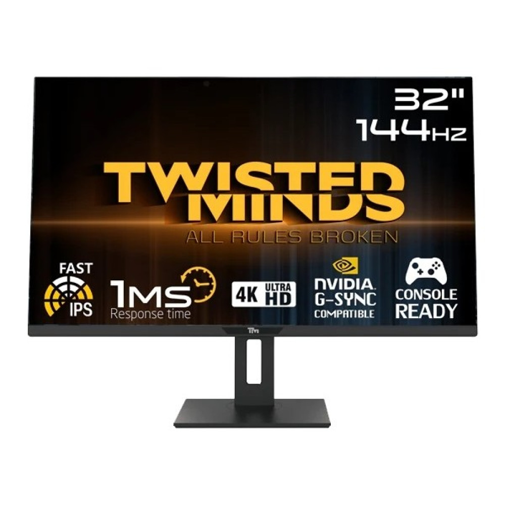 Twısted Mınds 32 TM32DUI UHD 4K 144Hz 1ms HDMI Dp Gsync Ps/xbox Rgb IPS Gaming Monitör Monitör Fiyatı