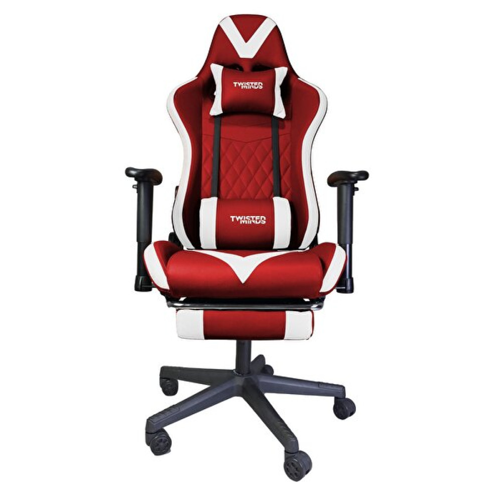 Twisted Minds Comfort E-Spor Beyaz Kırmızı Oyuncu Koltuğu Çalışma Koltuğu Fiyatı