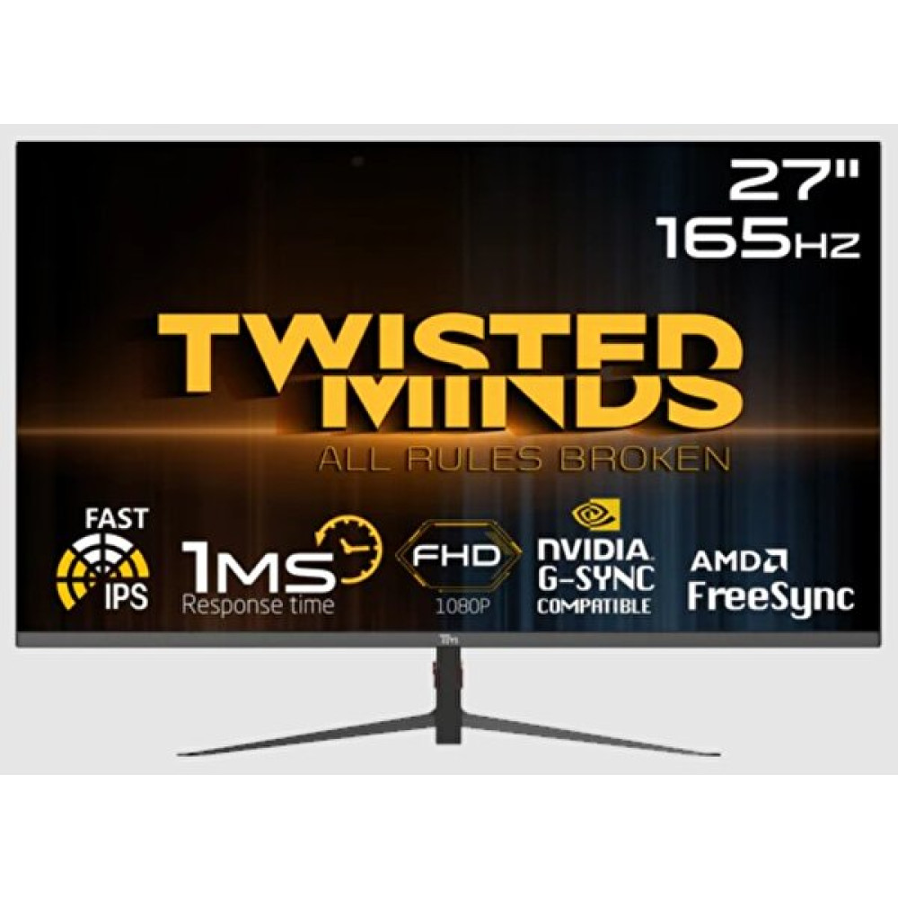 Twisted Minds Tm27Dfi 27" 1 MS 165 Hz Hdmi DP AMD FreeSync/Gsync Çerçevesiz RGB FHD IPS Gaming Monitör Monitör Fiyatı