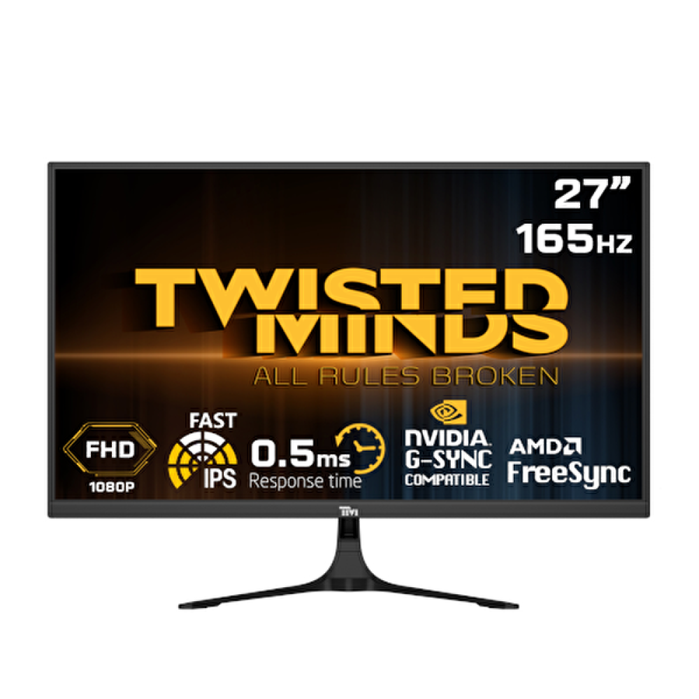 Twisted Minds Tm27Fhd165Ips 27" FHD 165 Hz 0.5 ms Hdmi DP Hdr10 Fast IPS Çerçevesi̇z Gaming Moni̇tör Monitör Fiyatı