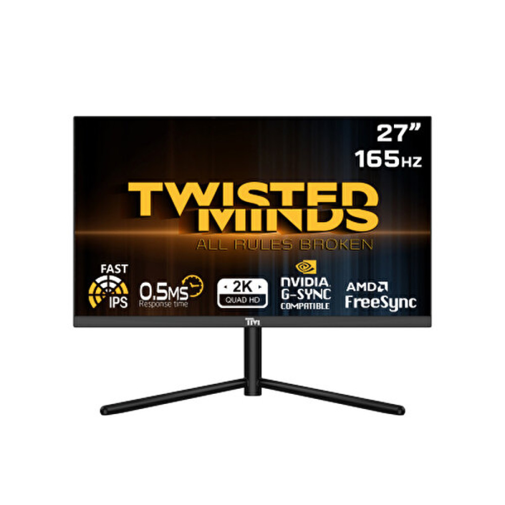 Twisted Minds Tm27Qhd165Ips 27" QHD 2K 165 Hz 0.5 ms Hdmi DP Hdr400 Fast IPS RGB Gaming Monitör Monitör Fiyatı