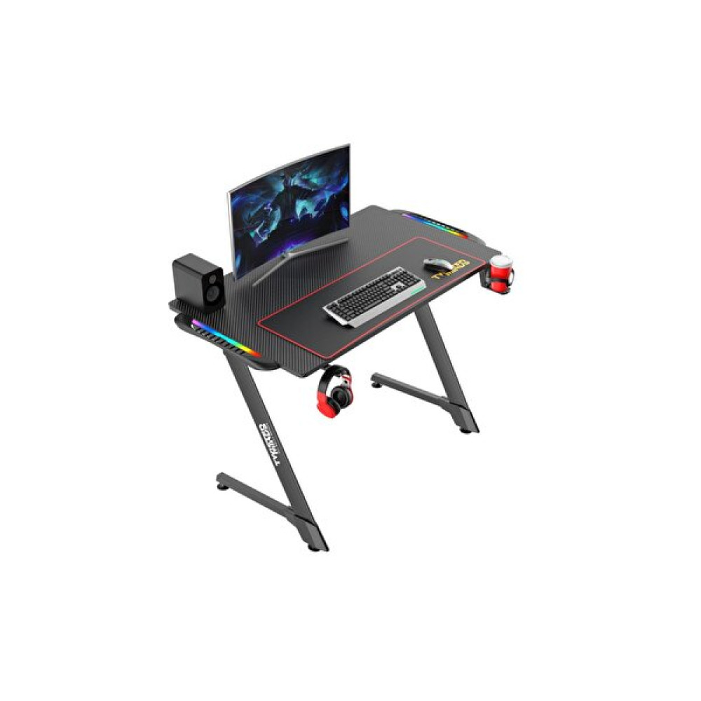Twisted Minds Z Design Karbon Fiber RGB E-Spor Oyuncu Masası Bilgisayar Masası Fiyatı