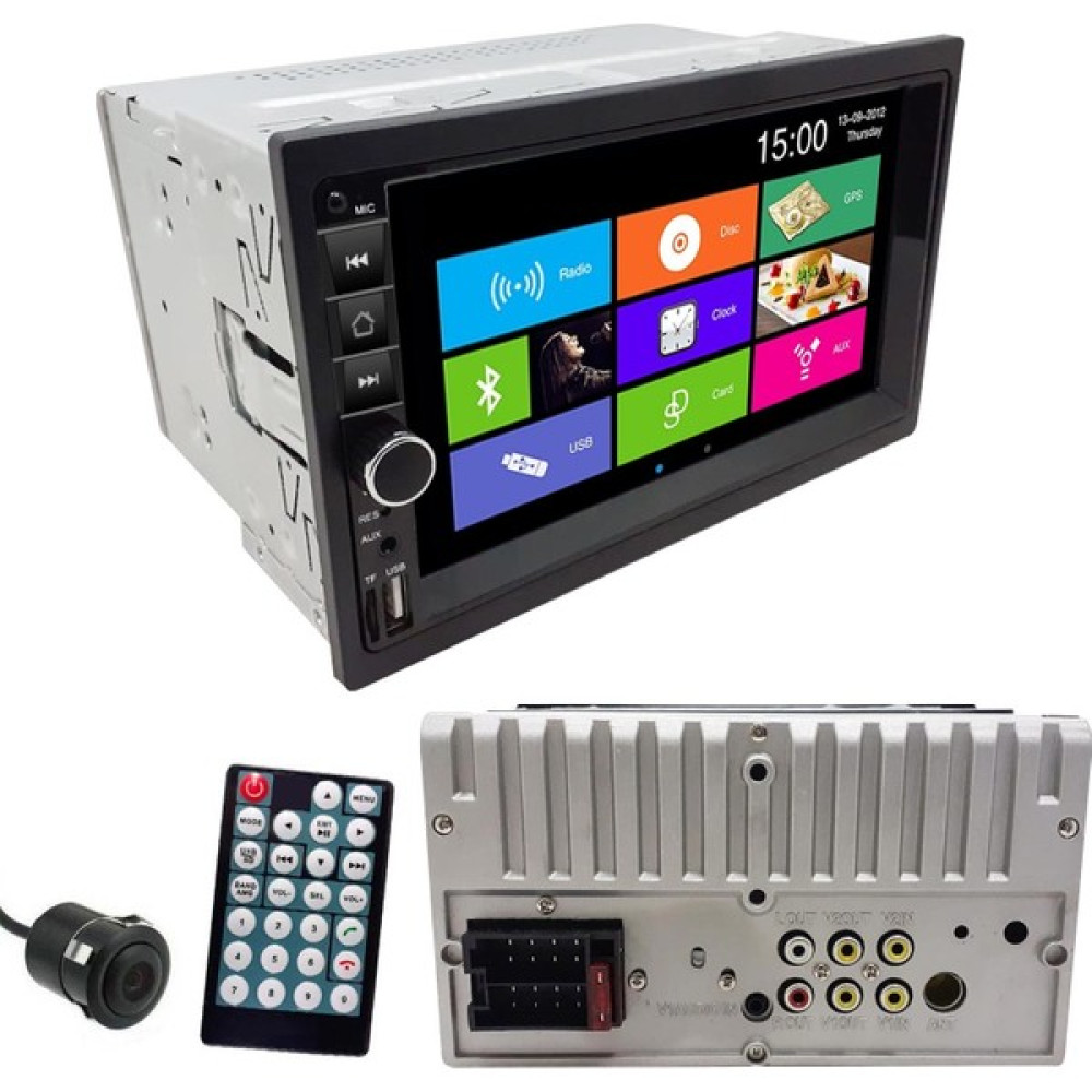 Twogo Double Teyp 7 4X45W Mirrorlink Bt/usb/sd/fm/aux Kameralı Twogo GO-3300/GO-3330 Oto Teypleri Fiyatı