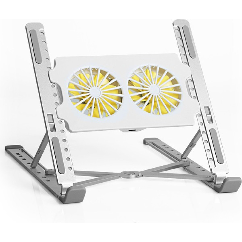Tx Portable Stand 2X7CM Fanlı Kademe Yükseklik Ayarlı 15.6"e Kadar Destekli Alüminyum Katlanabilir Notebook Standı (TXACNBPS02) Dizüstü Bilgisayar Aksesuarları Fiyatı