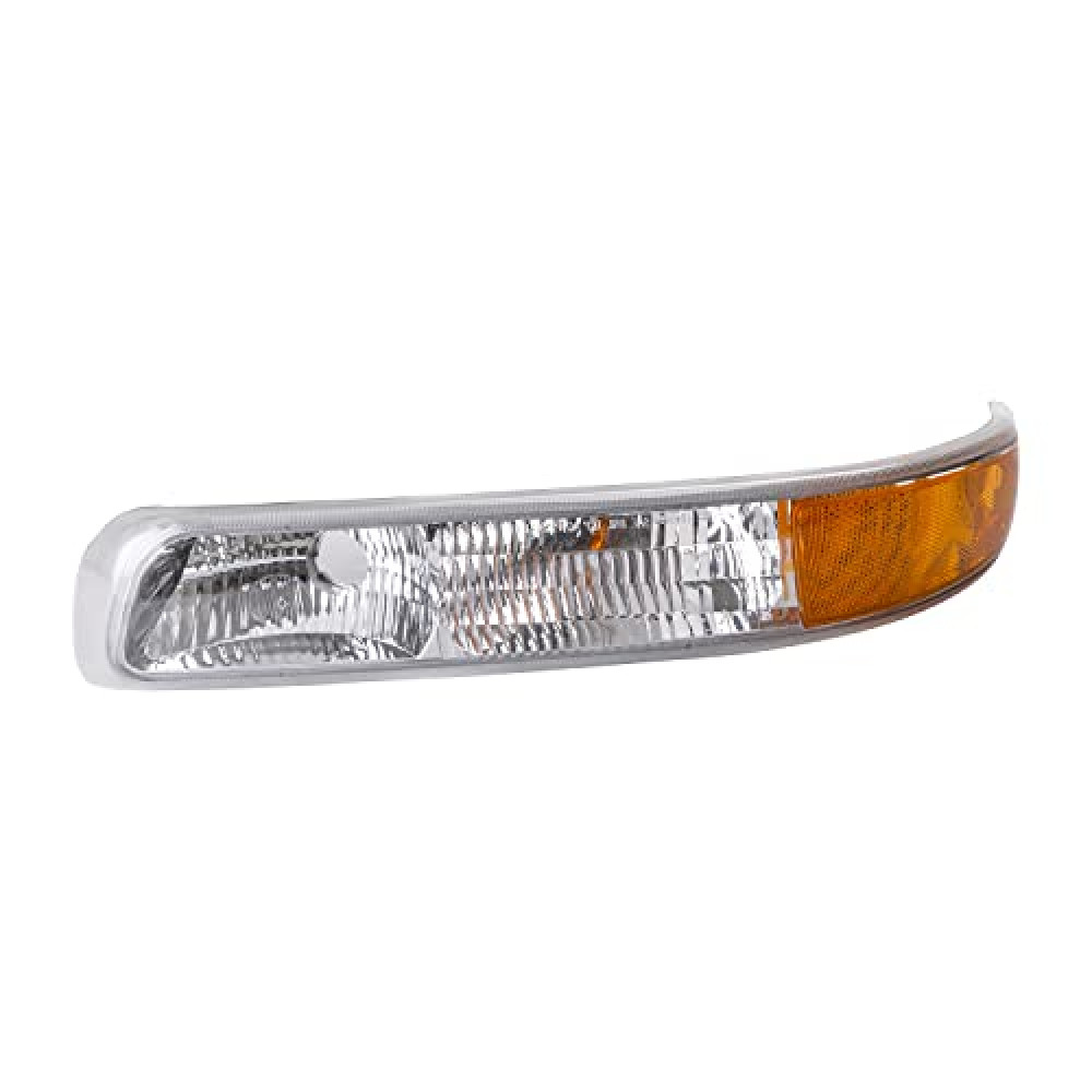 TYC Left Turn Signal/Parking/Side Marker Light Compatible with 1999-2002 Chevrolet Silverado