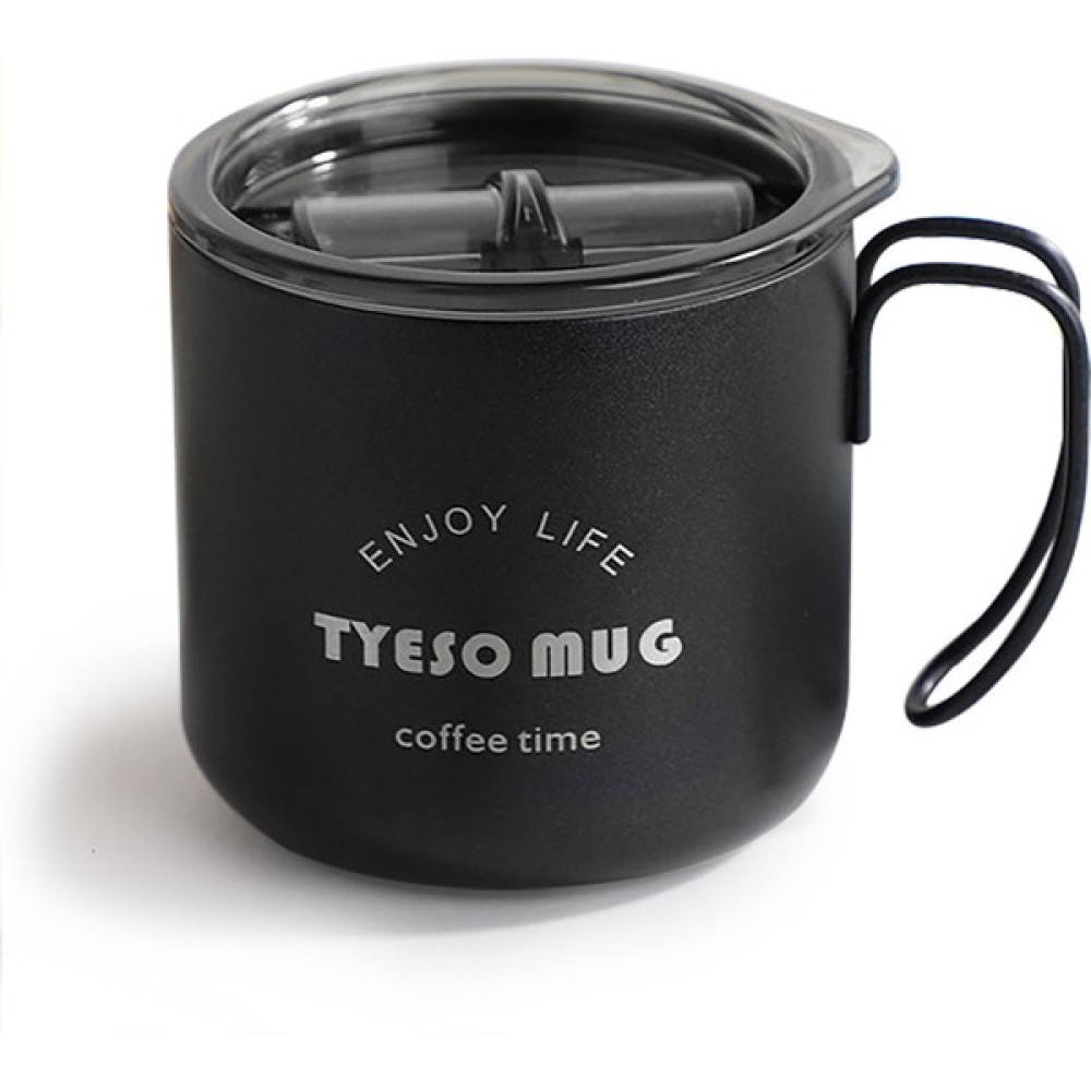 Tyeso Fiery Mug Vakumlu Paslanmaz Çelik Termal Kapaklı 350ML Kamp Mutfağı Fiyatı