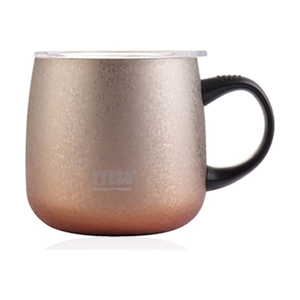Tyeso Napoli Mug Vakumlu Paslanmaz Çift Duvarlı Termal Kapaklı 355ML - Turuncu Kamp Mutfağı Fiyatı