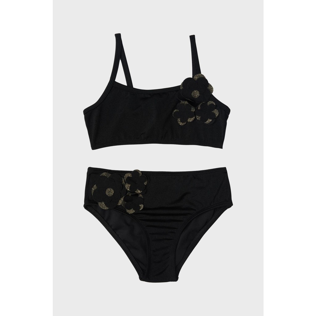 Tyess Bg Store Kız Çocuk Siyah Bikini Kız Çocuk Plaj Giyimi Fiyatı
