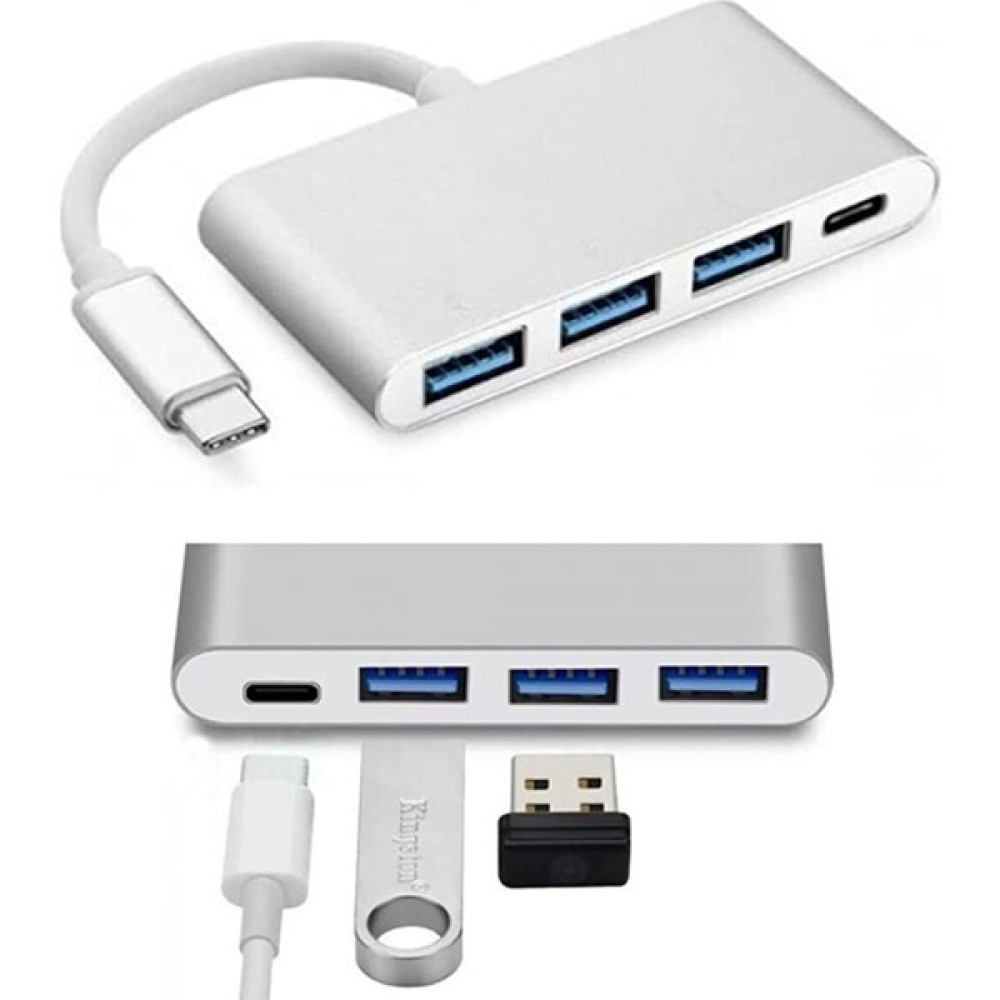 Type-C 3 x USB 3.0 Port Çoklayıcı Dönüştürücü Çevirici Macbook, Type C USB Çoklayıcı Tablet Pc Aksesuarları Fiyatı
