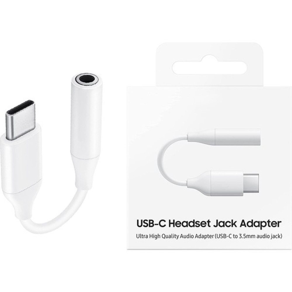 Type-C Kulaklık Çevirici Dönüştürücü Aparat - Universal Samsung/Xiaomi/Huawei ve Diğer Tüm Markalar ile Uyumlu - Beyaz Bilgisayar Çevirici ve Adaptörü Fiyatı