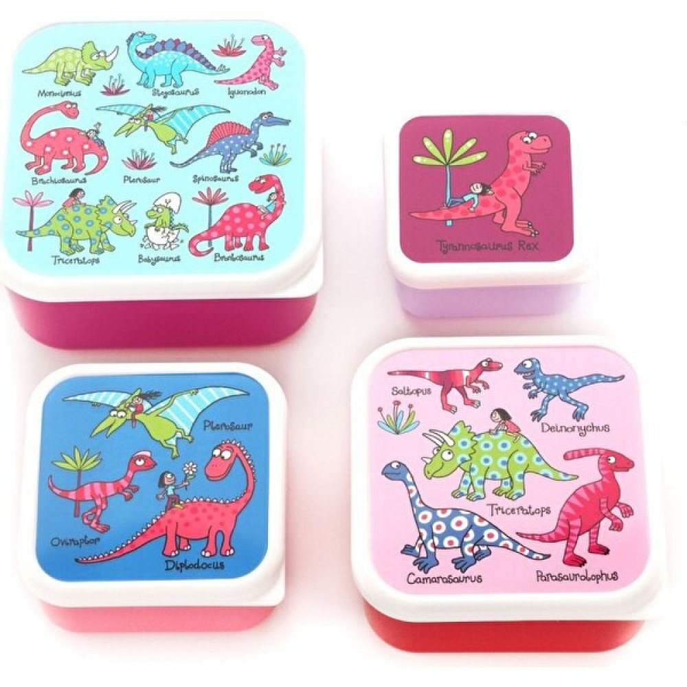 Tyrrell Katz 4'lü Beslenme Kutusu Pink Dino Beslenme Çantası Fiyatı