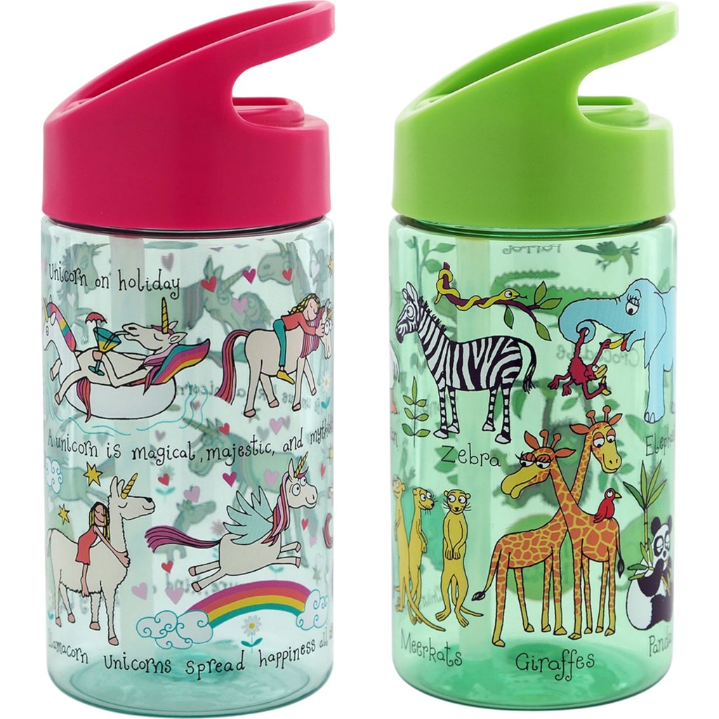 Tyrrell Katz Pipetli Matara 400 ml - 2'li Set (Unicorn & Jungle) Suluk Fiyatı