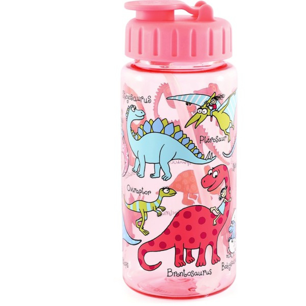Tyrrell Katz Pipetli Matara Suluk 400 ml Pink Dino Suluk Fiyatı