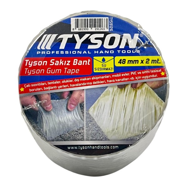 Tyson Sakız Bant 48 mm 2mt - Gri - 2 metre SSD / Solid State Drive Fiyatı
