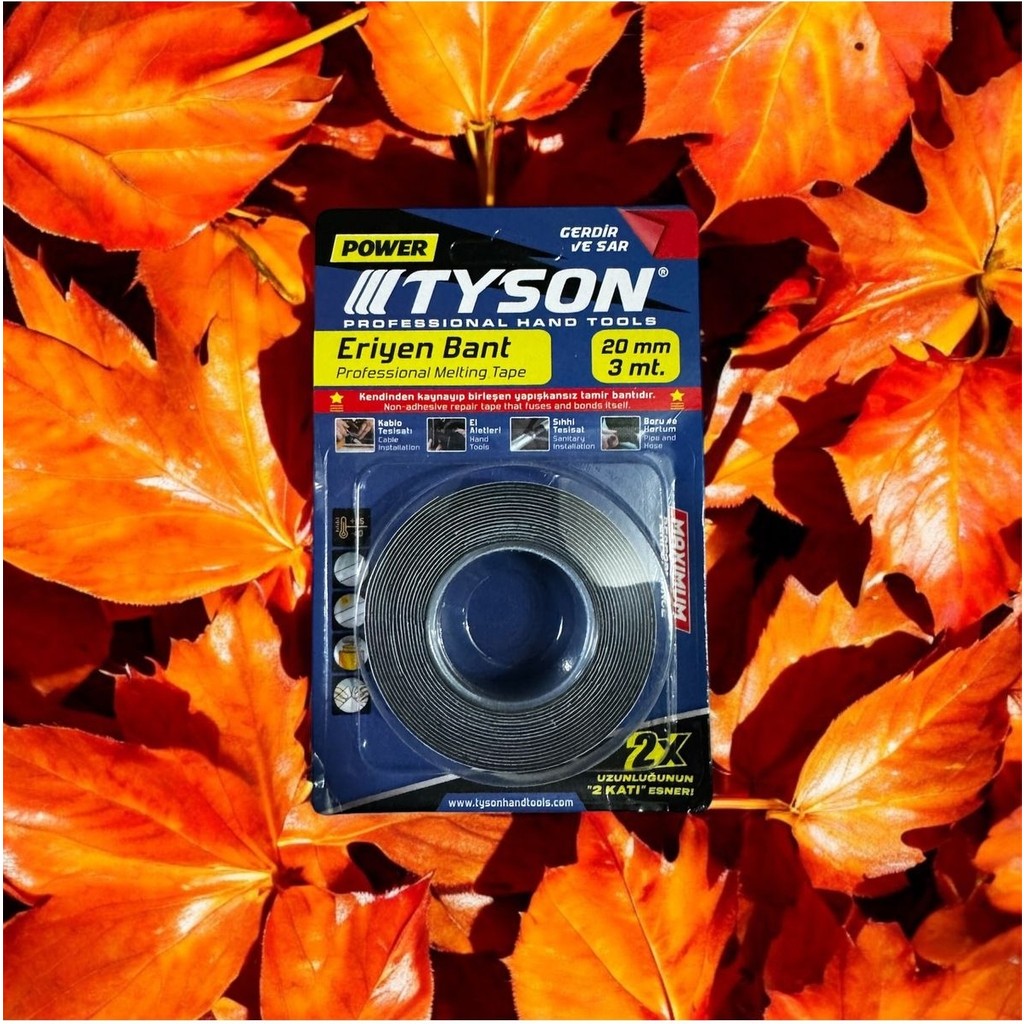 Tyson Tysonn Eriyen Bant Kablo Tesisat El Aletleri Sıhhi Tesisat Boru ve Hortum İçin 20 mm 3mt. Diğer Fiyatı