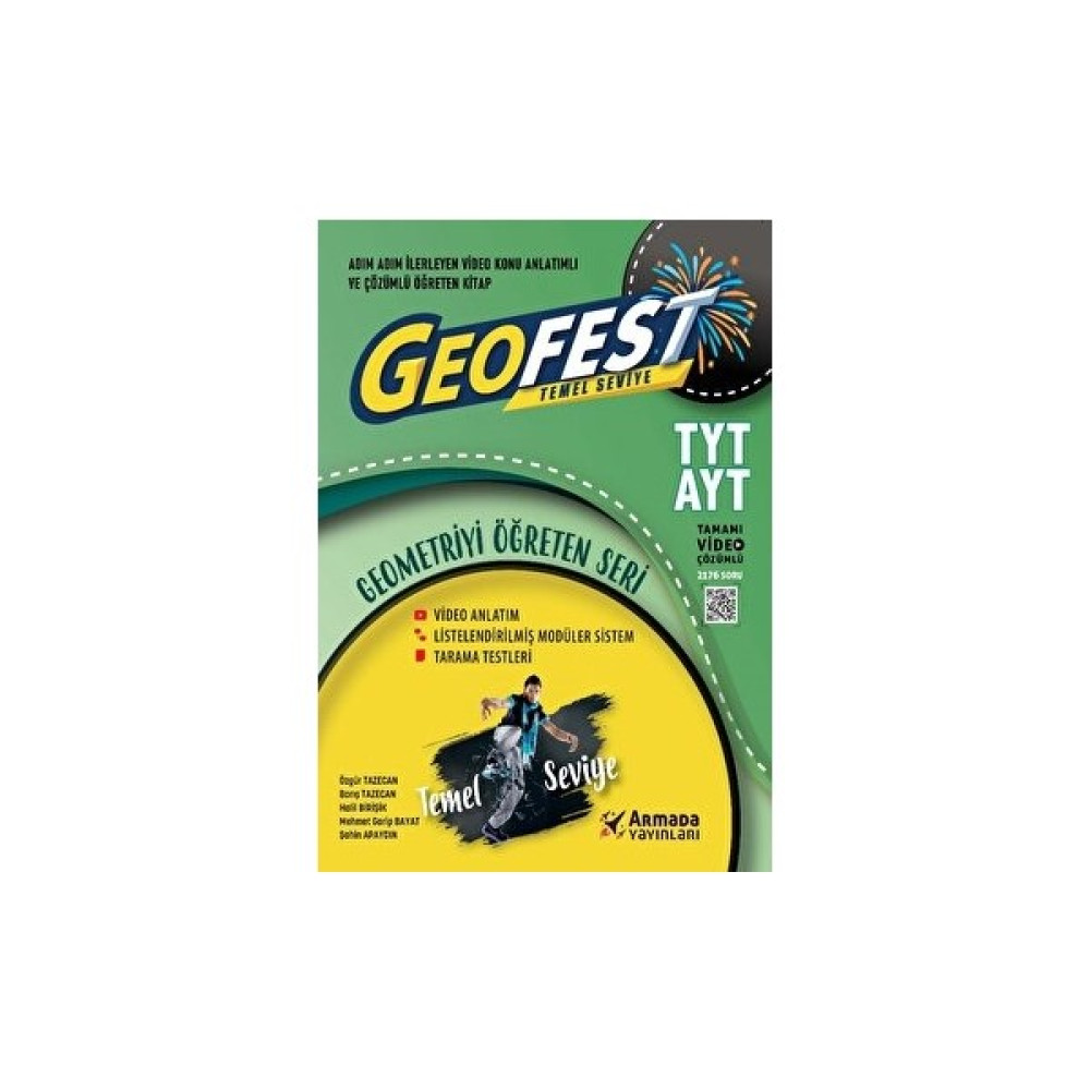 Tyt Ayt Geofest Geometri Temel Seviye Geometriyi Öğreten Seri Armada Yayınları Temel Yeterlilik Testi (TYT) Fiyatı