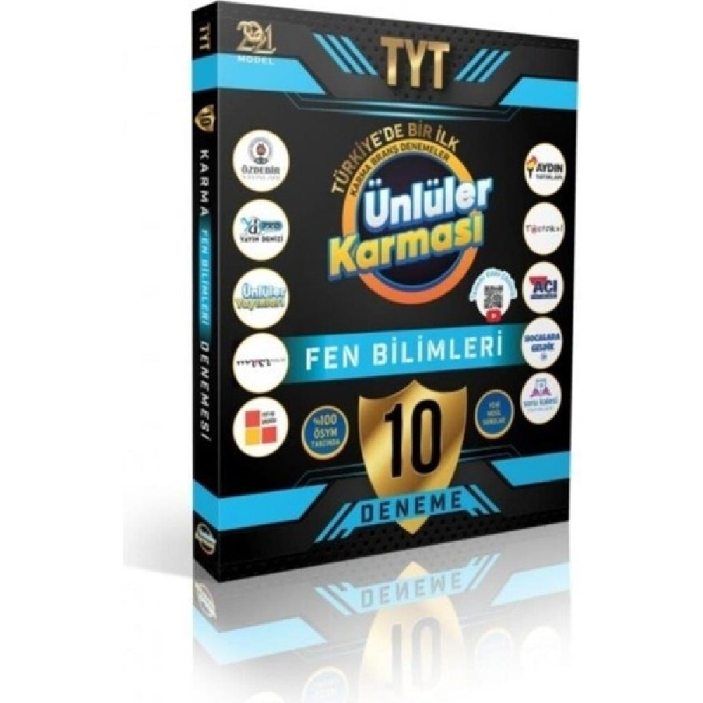 Tyt Fen Bilimleri 10 Deneme 10 Yayın Ünlüler Karması Temel Yeterlilik Testi (TYT) Fiyatı