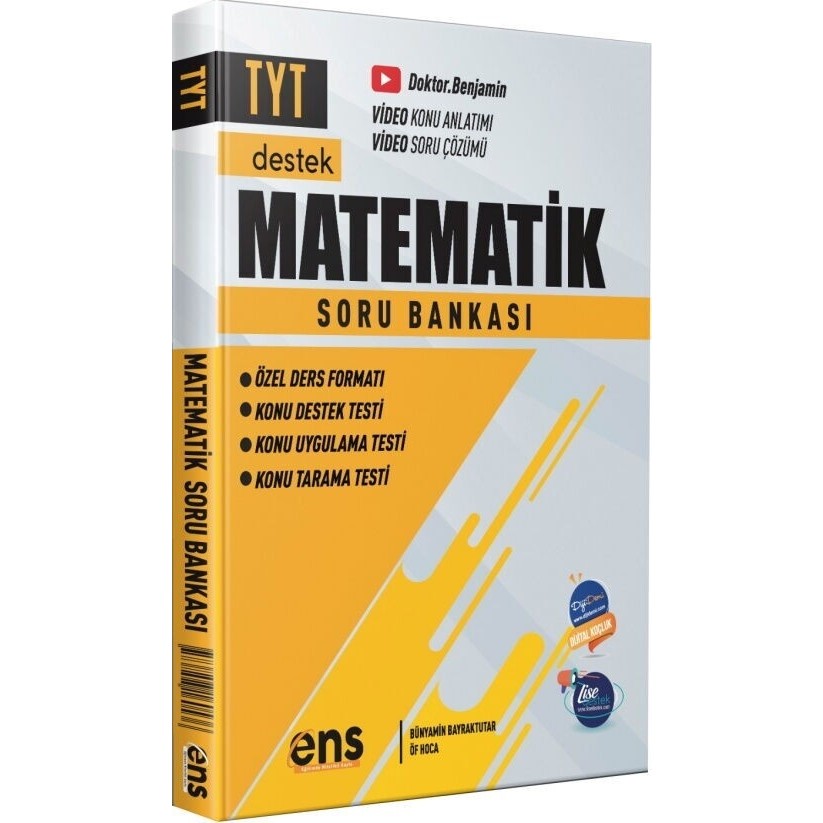 Tyt Matematik Destek Soru Bankası Ens Yayıncılık Temel Yeterlilik Testi (TYT) Fiyatı