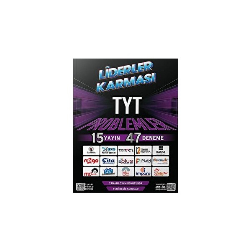 Tyt Problemler 15 Yayın 47 Deneme Liderler Karması Temel Yeterlilik Testi (TYT) Fiyatı