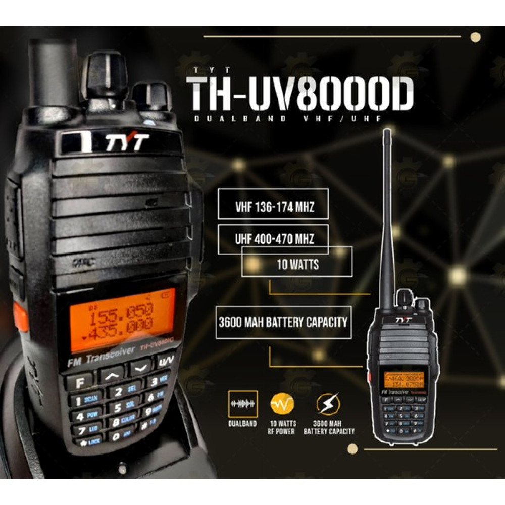 Tyt TH-UV8000D Dual Band El Telsizi Lisanssız Telsiz & Aksesuarları Fiyatı