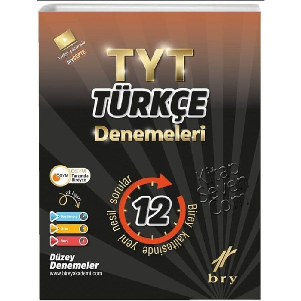 TYT Türkçe 12 Li Denemeleri Birey Yayınları Temel Yeterlilik Testi (TYT) Fiyatı