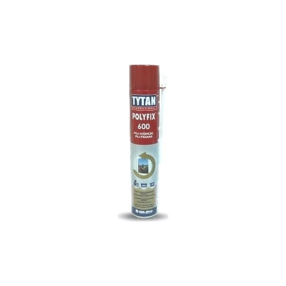 Tytan Polyfıx Pu Montaj Köpüğü 600Ml. Nalburiye & Hırdavat Fiyatı