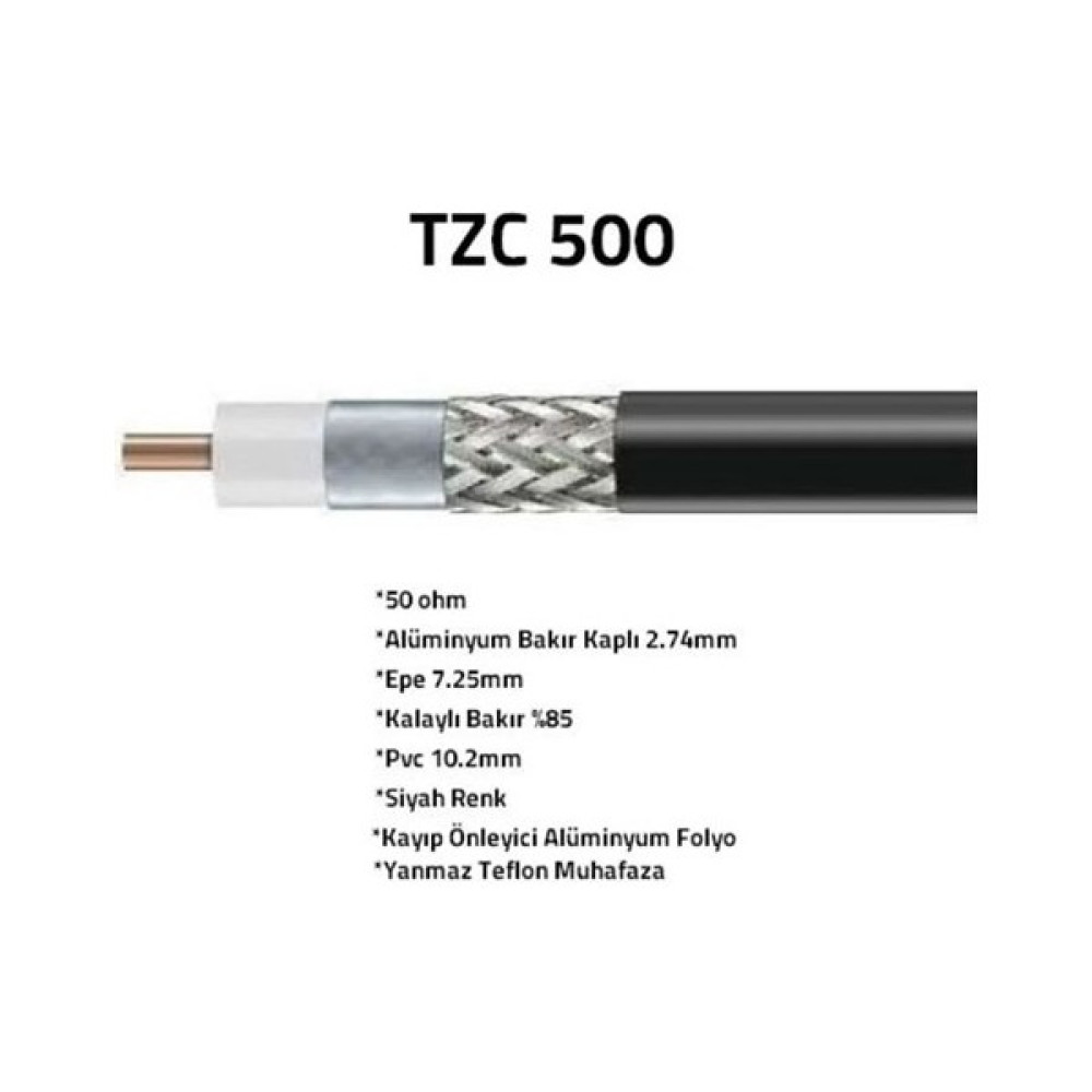 Tzc 500 Helyum ve Telsiz Anten Kablosu Modem Fiyatı