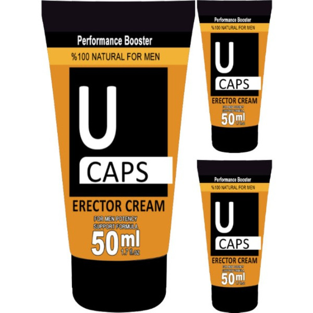 U Caps Cream 50 ml 3 Adet Erkeklere Hareketlendirici Sertlik Kremi - 3lü Oto Boyaları Fiyatı