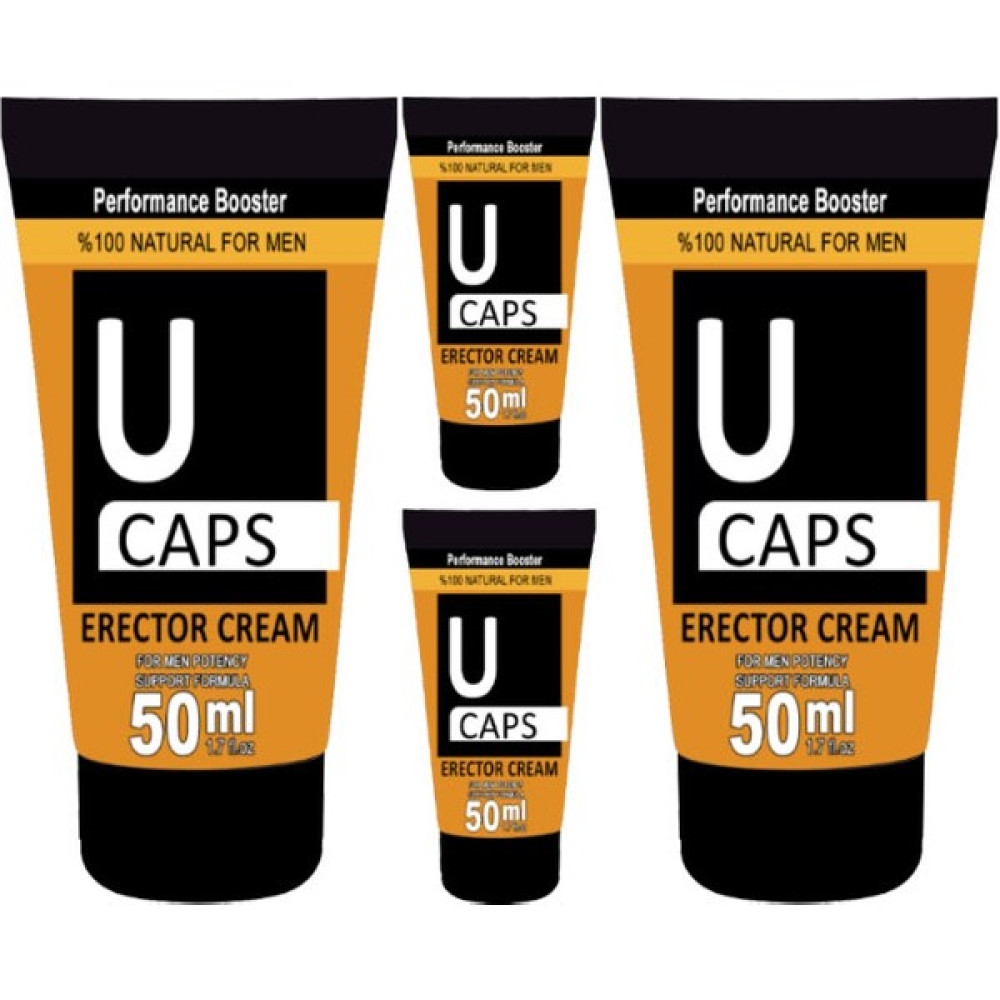 U Caps Cream 50 ml 4 Adet Erkeklere Hareketlendirici Sertlik Kremi - 4lü Oto Boyaları Fiyatı