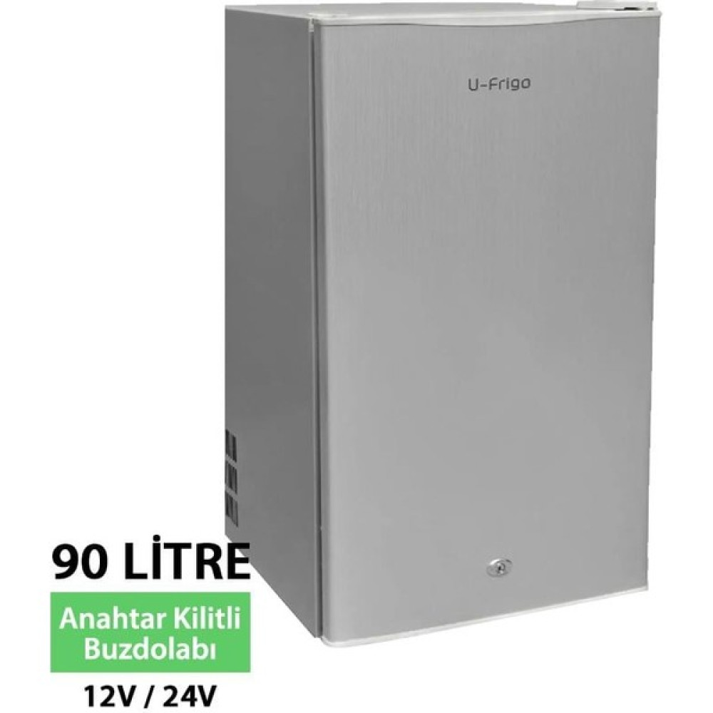 U-Frigo Kompresörlü Karavan Buzdolabı 90 Litre 12V/24V Oto Seyahat Ürünleri Fiyatı
