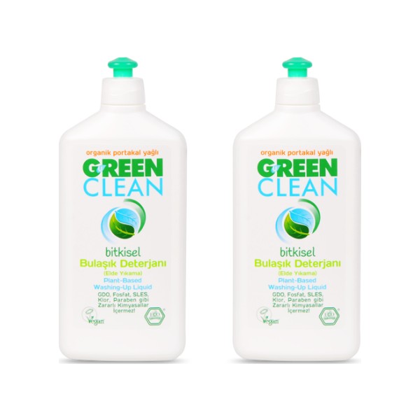 U Green Clean 500 ml Bitkisel Bulaşık Deterjanı x 2 Bulaşık Yıkama Fiyatı