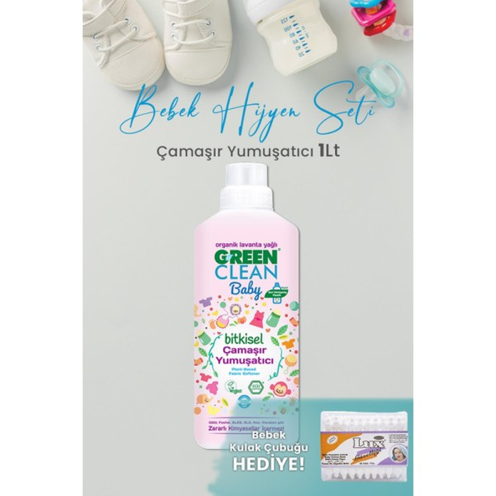 U Green Clean Baby Çamaşır Yumuşatıcı 1 L ve Hediyeli - 1 lt Oto Boyaları Fiyatı