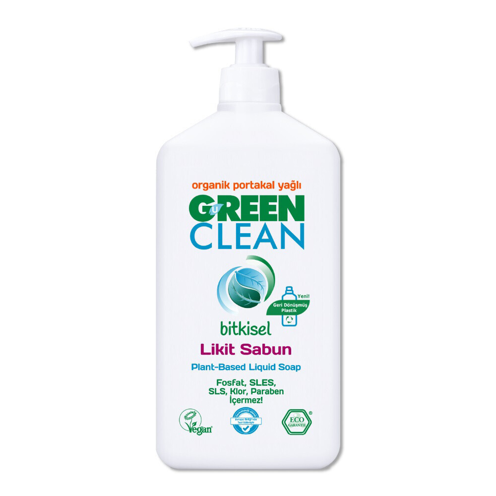 U Green Clean Likit Sabun Portakal Yağlı 500 ml Bulaşık Yıkama Fiyatı
