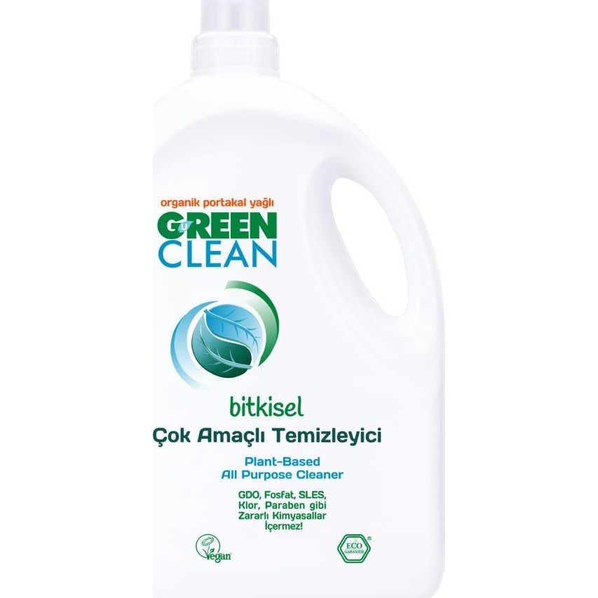 U Green Clean Organik Portakal Yağlı 2750 ml Yüzey Temizleyici - 2,75 lt Deterjan ve Temizlik Ürünleri Fiyatı