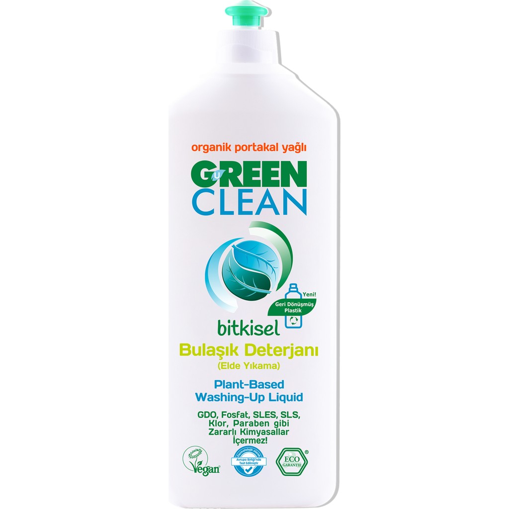 U Green Clean Organik Portakal Yağlı Bitkisel Bulaşık Deterjanı 730 Ml. - 730 ml Bulaşık Yıkama Fiyatı